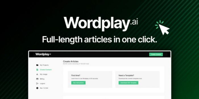 How Wordplay Long-Form AI Writer Deal Saves Time & Effort!